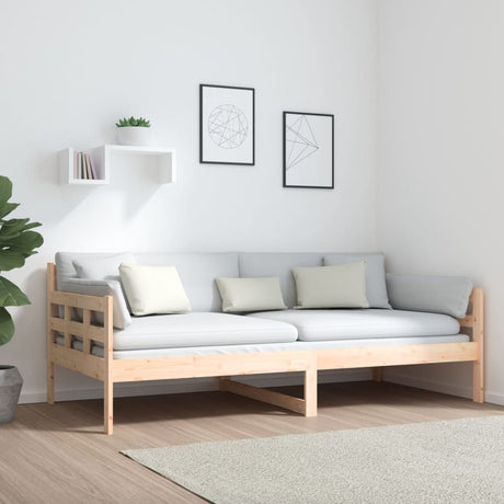 Day Bed Without Mattress Solid Wood Pine Single