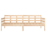 Day Bed Without Mattress Solid Wood Pine Single