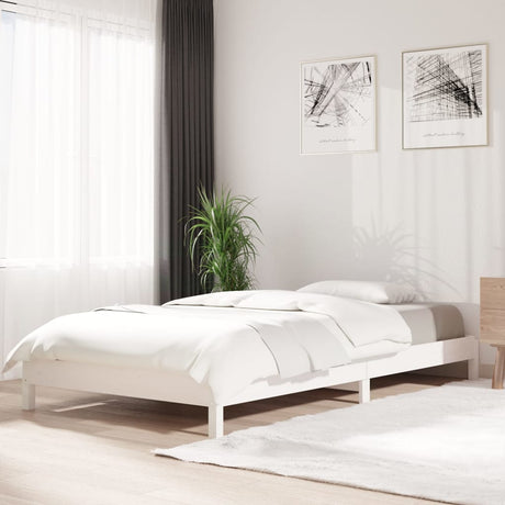 Stack Bed Without Mattress Single Solid Wood Pine