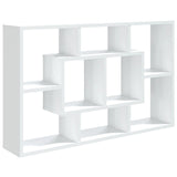 Wall Shelf 85X16X52.5 Cm Engineered Wood