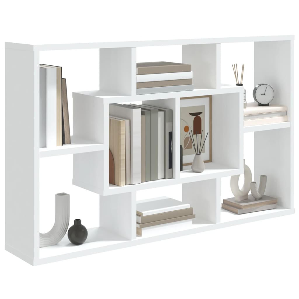 Wall Shelf 85X16X52.5 Cm Engineered Wood