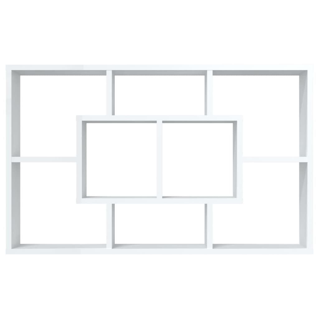 Wall Shelf 85X16X52.5 Cm Engineered Wood
