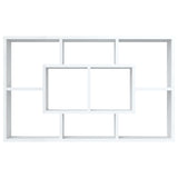 Wall Shelf 85X16X52.5 Cm Engineered Wood
