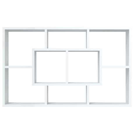 Wall Shelf 85X16X52.5 Cm Engineered Wood