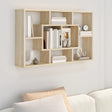 Wall Shelf 85X16X52.5 Cm Engineered Wood