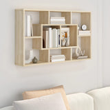 Wall Shelf 85X16X52.5 Cm Engineered Wood