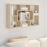 Wall Shelf 85X16X52.5 Cm Engineered Wood