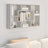 Wall Shelf 85X16X52.5 Cm Engineered Wood