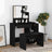 Dressing Table With Mirror 86.5X35X136 Cm