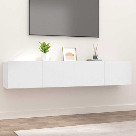 Tv Cabinets 2 Pcs 80X30X30 Cm Engineered Wood
