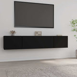 Tv Cabinets 2 Pcs 80X30X30 Cm Engineered Wood