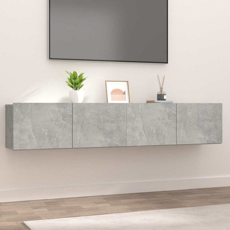 Tv Cabinets 2 Pcs 80X30X30 Cm Engineered Wood