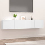 Tv Cabinets 2 Pcs 80X30X30 Cm Engineered Wood