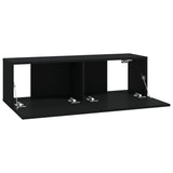 Wall Tv Cabinets 2 Pcs 100X30X30 Cm Engineered Wood