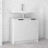 Bathroom Cabinet 64.5X33.5X59 Cm Engineered Wood