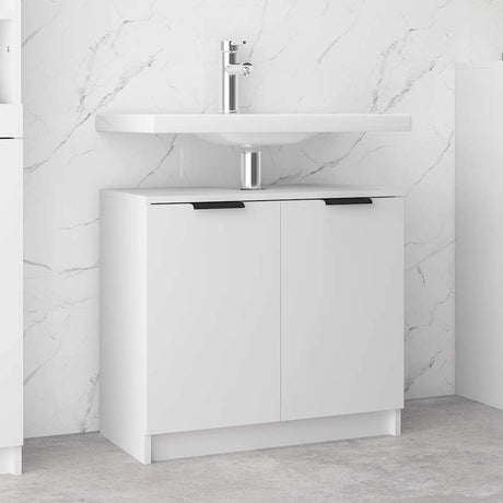 Bathroom Cabinet 64.5X33.5X59 Cm Engineered Wood