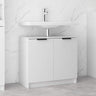 Bathroom Cabinet 64.5X33.5X59 Cm Engineered Wood