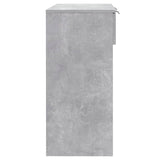Console Table Concrete Grey 90x36x75 cm Engineered Wood