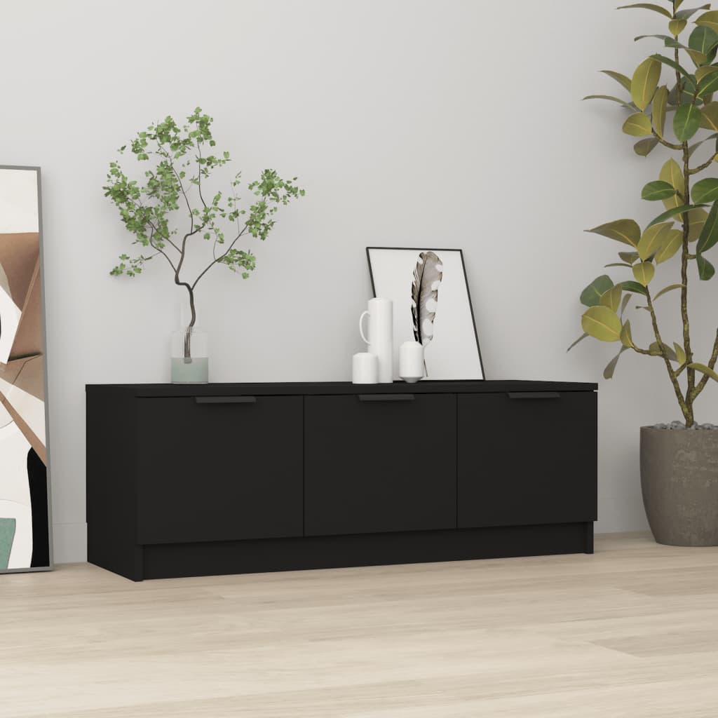 Tv Cabinet 102X35X36.5 Cm Engineered Wood
