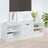 Tv Cabinet 102X35.5X36.5 Cm Engineered Wood