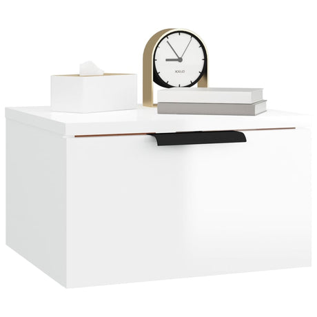 Wall-Mounted Bedside Cabinets 2 Pcs 34X30X20 Cm