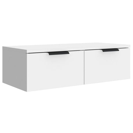 Wall Cabinet White 68X30X20 Cm Engineered Wood
