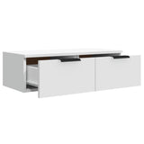 Wall Cabinet White 68X30X20 Cm Engineered Wood