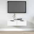 Wall Cabinet White 68X30X20 Cm Engineered Wood
