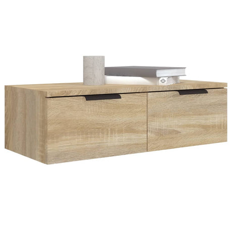 Wall Cabinet Sonoma Oak 68X30X20 Cm Engineered Wood