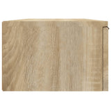 Wall Cabinet Sonoma Oak 68X30X20 Cm Engineered Wood