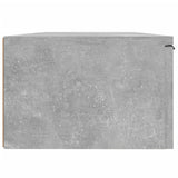 Wall Cabinet Concrete Grey 68X30X20 Cm Engineered Wood