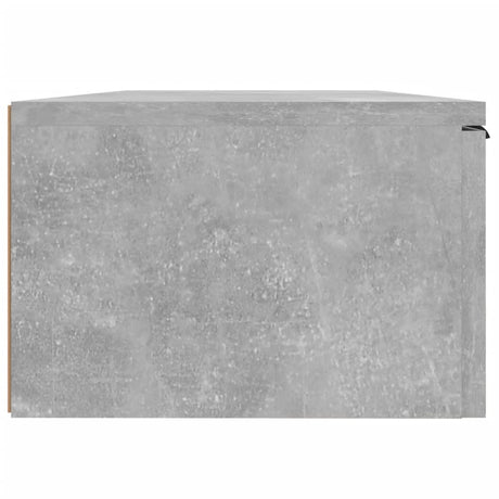 Wall Cabinet Concrete Grey 68X30X20 Cm Engineered Wood
