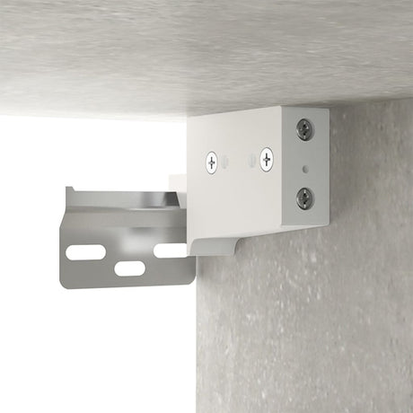 Wall Cabinet Concrete Grey 68X30X20 Cm Engineered Wood