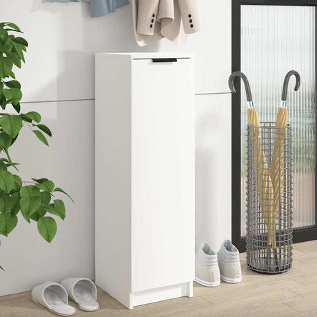 Shoe Cabinet 30X35X100 Cm Engineered Wood