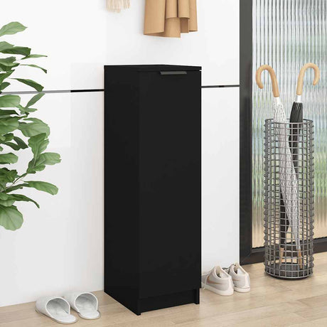 Shoe Cabinet 30X35X100 Cm Engineered Wood