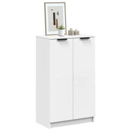 Shoe Cabinet 59X35X100 Cm Engineered Wood
