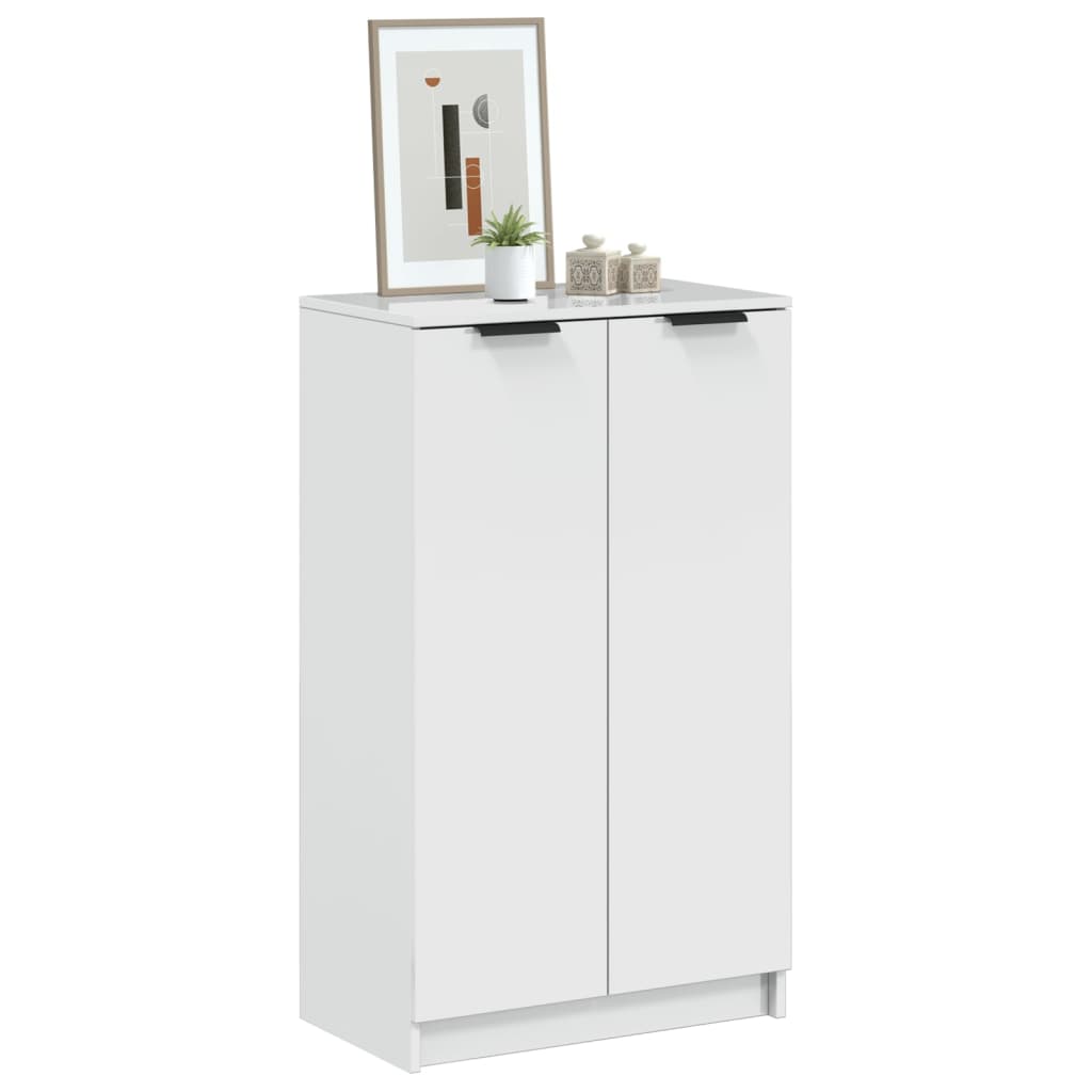 Shoe Cabinet 59X35X100 Cm Engineered Wood
