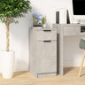Desk Cabinet 33.5X50X75 Cm Engineered Wood