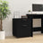 Mobile File Cabinet With Wheels 45X38X54 Cm Engineered Wood