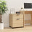 Mobile File Cabinet With Wheels 45X38X54 Cm Engineered Wood