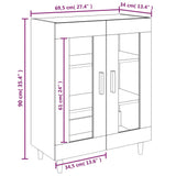 Sideboard 69.5X34X90 Cm Engineered Wood
