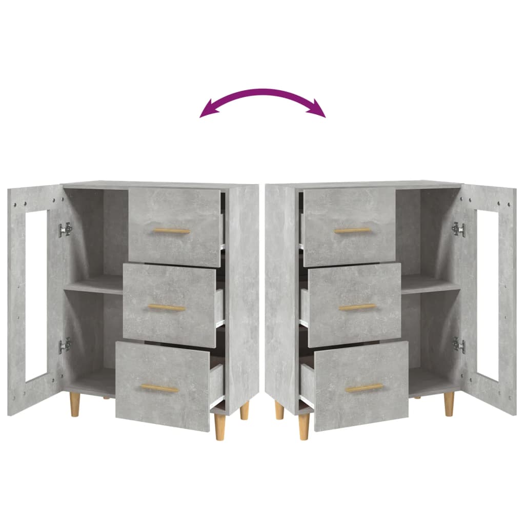 Sideboard 69,5X34X90 Cm Engineered Wood