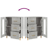 Sideboard 69,5X34X90 Cm Engineered Wood
