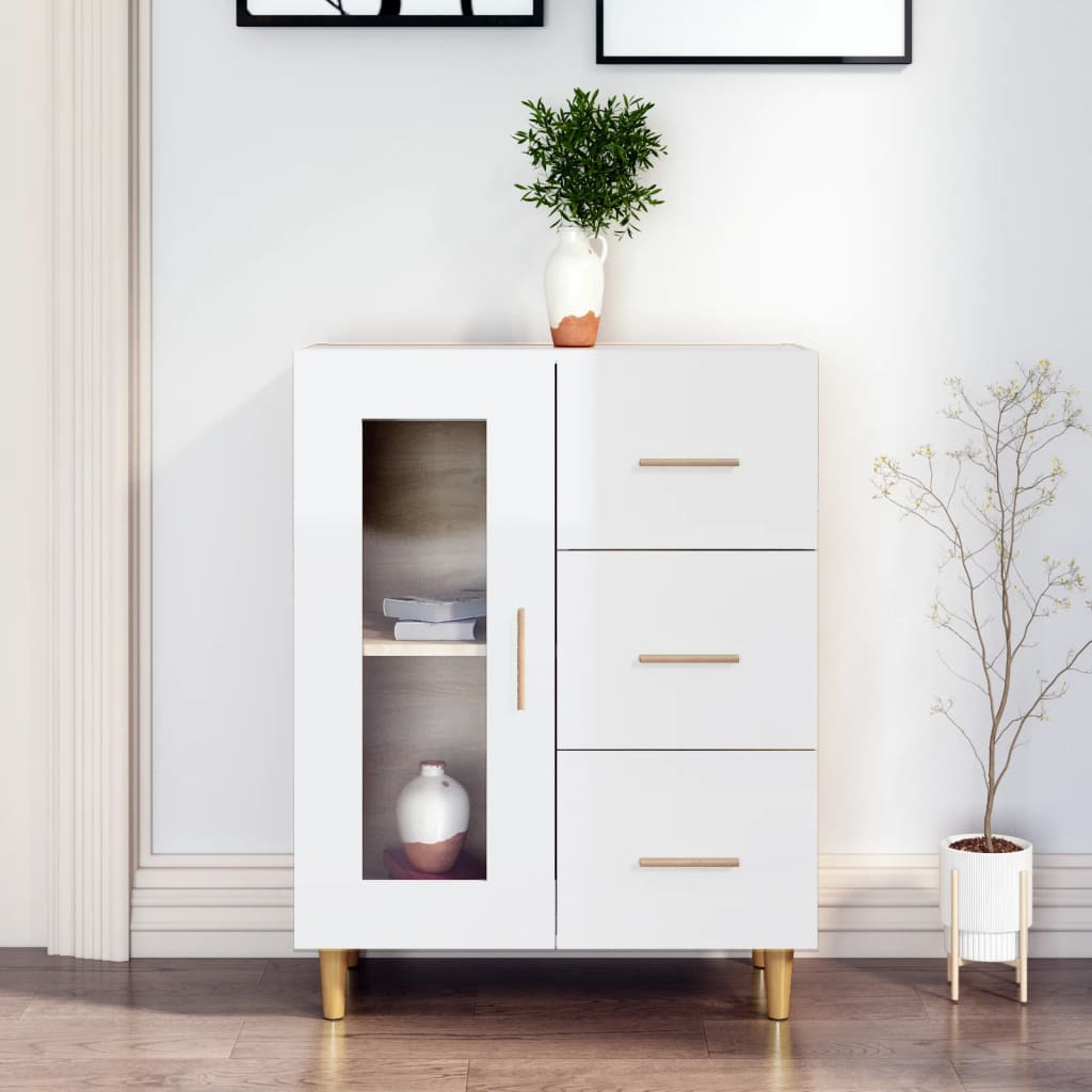 Sideboard 69,5X34X90 Cm Engineered Wood
