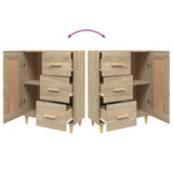 Sideboard 69.5X34X90 Cm Engineered Wood