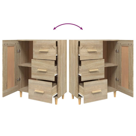 Sideboard 69.5X34X90 Cm Engineered Wood