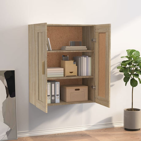 Wall Cabinet 69.5X32.5X90 Cm Engineered Wood