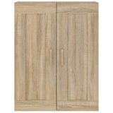 Wall Cabinet 69.5X32.5X90 Cm Engineered Wood