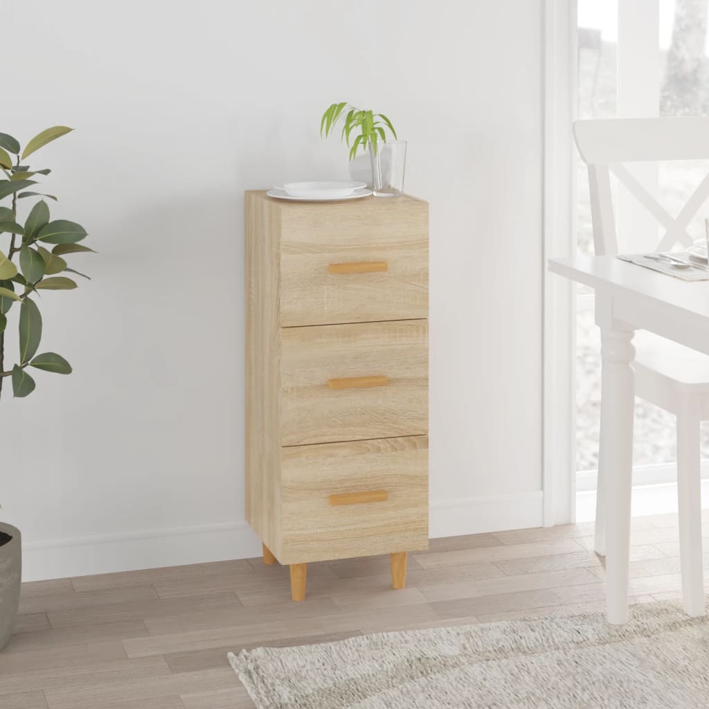 Sideboard 34.5X34X90 Cm Engineered Wood