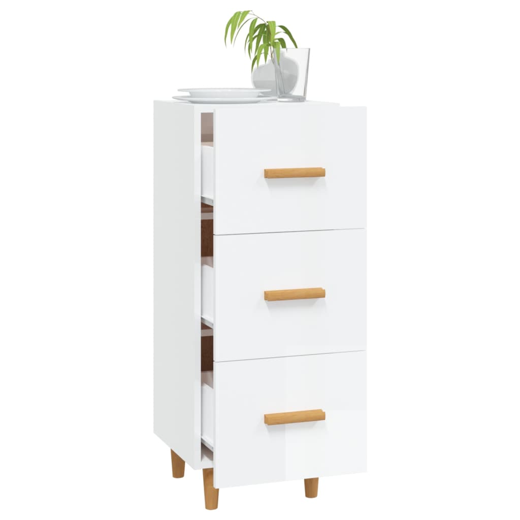 Sideboard 34.5X34X90 Cm Engineered Wood